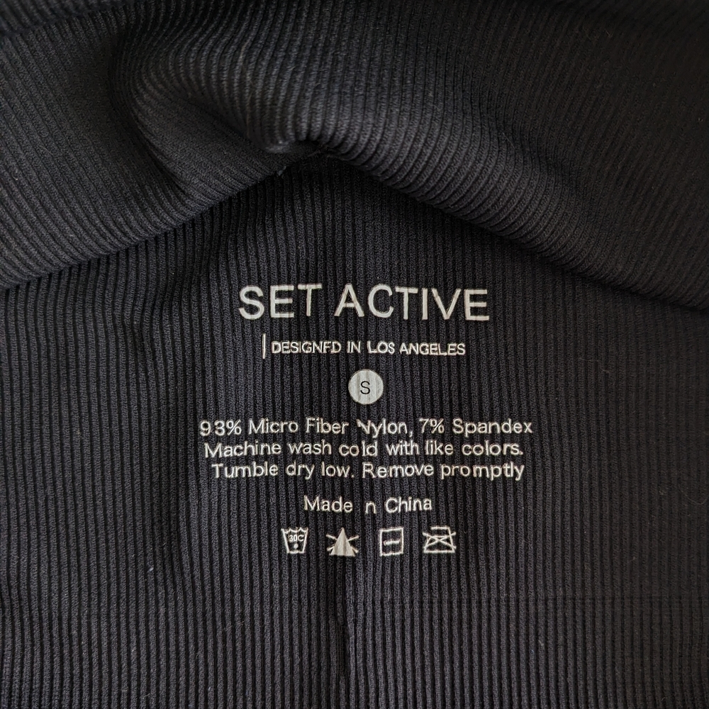 SET Active Ribbed Top - Picture 3 of 4